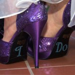 Pantofi de mireasa "I DO"